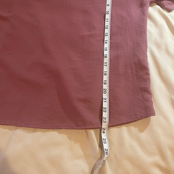 Elegant‎ Mauve Ruffle Sleeve Top - Picture 8 of 9